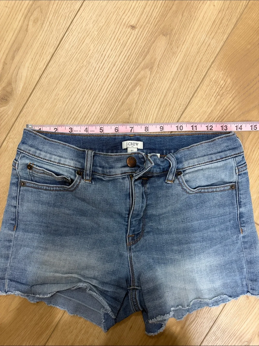 Jcrew denim shorts